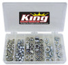 King Racing Products 1/2in Steel Nut Kit 105pc 2700