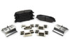 Centric Brake Parts Posi-Quiet Extended Wear Brake Pads with Shims a 106.0732