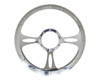 Billet Specialties Half Wrap Steering Wheel Fast Lane 30175