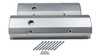 Prw Industries, Inc. Billet Rail Fab. V/C's - SBC Tall Silver 4035000