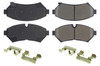 Centric Brake Parts Posi-Quiet Ceramic Brake Pads with Shims and Har 105.0753