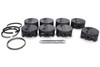 Mahle Pistons SBC PowerPak Piston Set 4.030 Bore Flat-Top -9cc 197724930