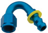 Fragola Hose Fitting #8 150 Deg Push Lock 215008