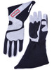 Racequip Gloves Outseam Black/ Gray Large SFI-5 358605