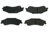Centric Brake Parts Posi-Quiet Extended Wear Brake Pads with Shims a 106.0729