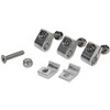 Allstar Performance 2Pc Alum Line Clamps 5/16In 4Pk All18322