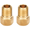 Allstar Performance Adapter Fittings 1/4 Npt To 5/16 2Pk All50129