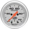 Autometer 2-1/16 U/L Fuel Press Gauge 0-100psi 4371