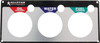 Allstar Performance Repl 3 Gauge Panel Op/Wt/Fp All80127