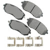 Akebono Brake Corporation ProACT Ultra-Premium Bra ke Pads - Front ACT1539