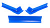 Fivestar Modified Aero Valance 3pc. Chevron Blue 3022-417-CB