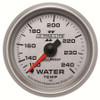 Autometer 2-1/16in U/L II Water Temp. Gauge 120-240 4932