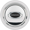Billet Specialties Horn Button Smooth Polished w/Black Logo 32725