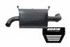 Gibson Exhaust Polaris UTV Single Exhau st Black Ceramic 98020