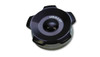 Vibrant Performance Black Alum Fill Cap w/ Alum. Weld Bung 2in 11291