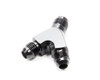 Vibrant Performance Y Adapter Fitting; Size: -6AN In x -6AN x -6AN 10806