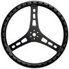 Triple X Race Components Steering Wheel 15in Dia 1-1/8in Tube Black ST-0001BLK