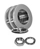 Tuff-Stuff Alternator Chrome Double V-Pulley 7610F
