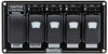 Quickcar Racing Products Ignition Panel w/ Rocker Switches Fuses and Lights 52-864
