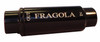 Fragola Fuel Filter w/40 Micron Element #6 In/Out Black 960001-BL