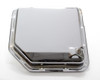 Racing Power Co-Packaged TH350 Trans Pan Chrome Steel Plain R9074