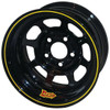 Aero Race Wheels 15x8 1in 5.0 Black 50-185010