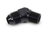 Triple X Race Components AN to NPT 45 Degree #8 x 3/8 HF-94083BLK