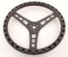 Joes Racing Products 14in Dished Steering Wheel Black 13514-B