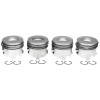 Mahle Original/Clevite Piston Set w/Rings 4pk GM 6.6L Duramax LH 224-3451WR.020