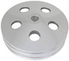 Racing Power Co-Packaged Polished Aluminum GM 2V Power Steering Pulley R8847POL