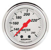 Autometer 2-1/16 A/W Water Temp Gauge 120-240 Degrees 1332