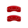 Mgp Caliper Cover 05-13 Corvette Caliper Covers Red 13008SCV6RD