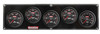 Quickcar Racing Products Redline 4-1 Gauge Panel OP/WT/FP/WP w/2-5/8 Tach 69-4256