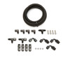 Trick Flow LS Steam Line Plumbing Kit Blk Nylon Braided TFS-306SB601