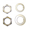 Omix-Ada Spindle Nut/Washer Kit; 41-45 Willys MB - Rear 16710.01