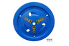 Dominator Racing Products Wheel Cover Dzus-On Blue 1013-D-BL