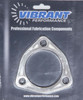 Vibrant Performance 3-Bolt Stainless Steel Exhaust Flange 2.5in 1482S