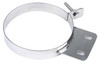 Pypes Performance Exhaust Stack Clamp 6in Stainless HSC006