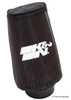K and N Engineering Drycharger Air Filter Warp Black SN-2560DK