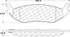 Centric Brake Parts Fleet Performance Brake Pads with Hardware 306.0898