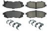 Centric Brake Parts Posi-Quiet Ceramic Brake Pads with Shims and Har 105.1073