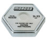 Moroso Radiator Cap 31-33 psi Hexagon 63332