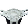 Lecarra Steering Wheels Horn Cover Assembly Groovy Logo Polished 3722