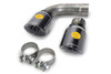 Corsa Performance Exhaust Tip Kit - Two 4. 0in Black PVD 14492BLK