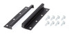 Carr Gutter-less Mount Kit Black Powder Coat 220051