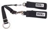 Crow Enterprizes Arm Restraints 2in Nylon Black Attaches On Arm 11574A2