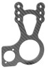 King Racing Products Carbon Steering Mount Left Side Shut Off 1481