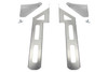 Fivestar Aluminum Hood Hinge Kit Extended Pair 11002-73333