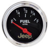 Autometer 2-1/16 Fuel Level Gauge 0-90ohms - Jeep Series 880243