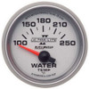 Autometer 2-1/16in U/L II Water Temp. Gauge 100-250 4937